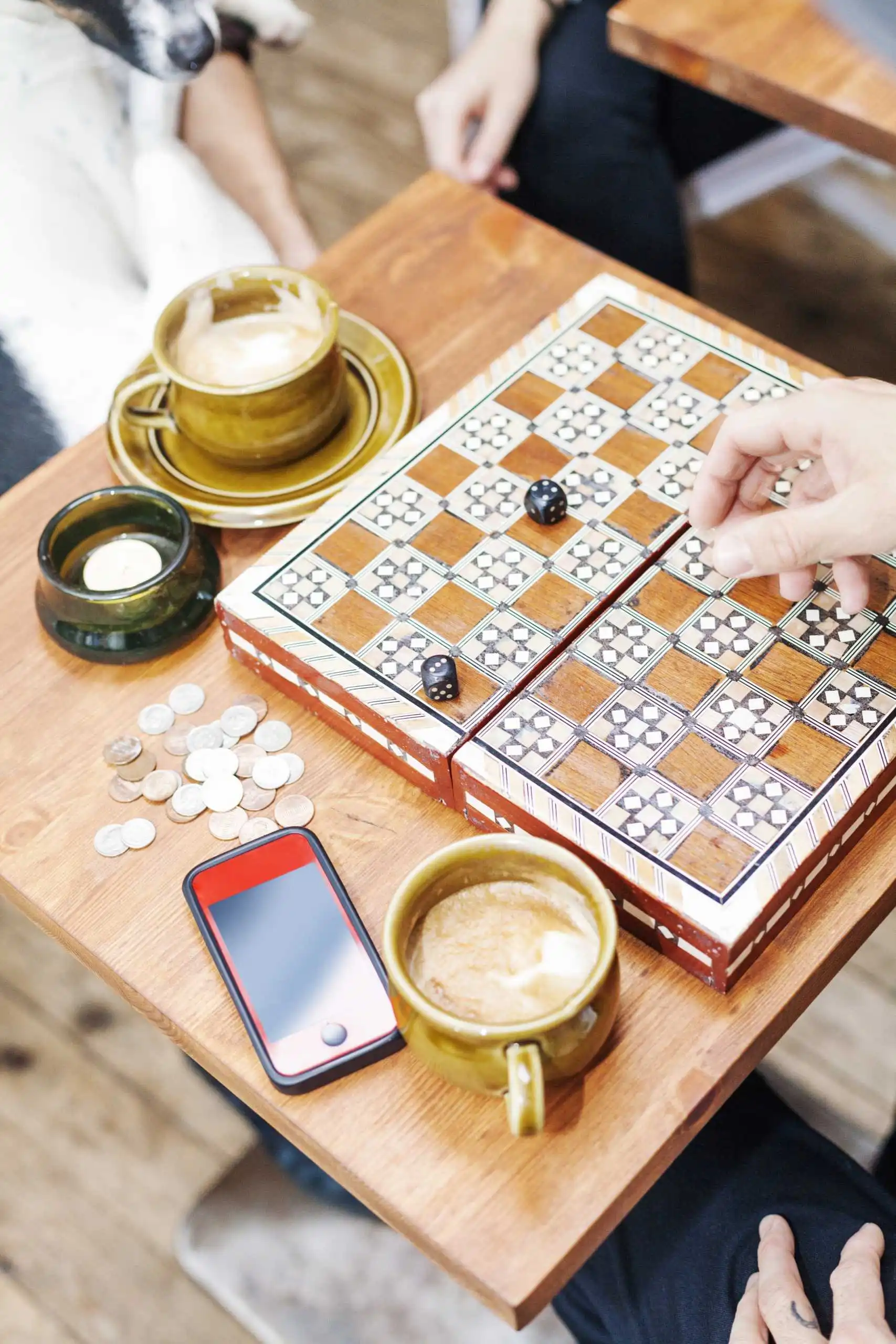 Board games and coffee at Board & Brewed
