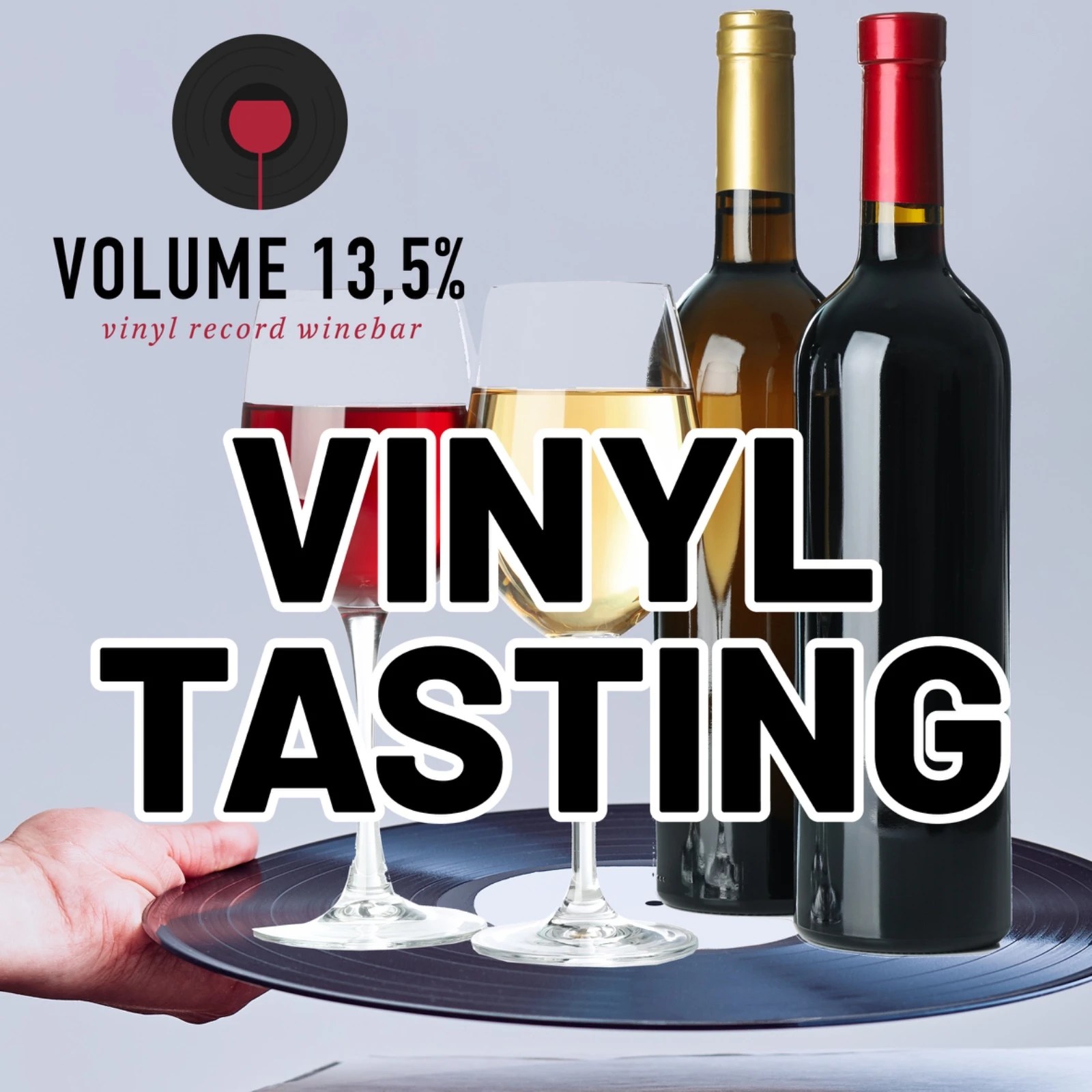 “Vinyl Tasting” at Volume 13.5% – Limited Tickets Available!